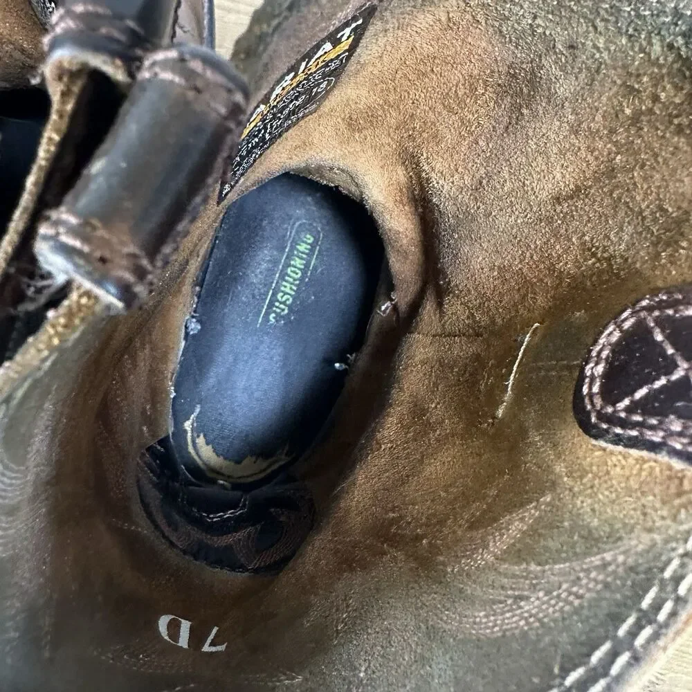 Ariat Sierra Men’s 7D  Pull-On Work Cowboy Boots